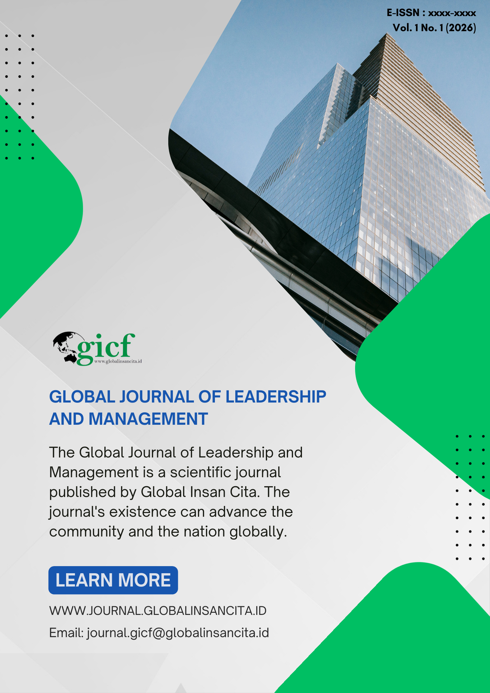 					View Vol. 1 No. 1 (2026): Global Journal of Leadership and Management
				
